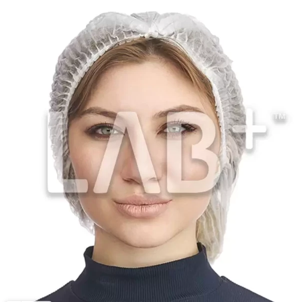 Disposable Non-Sterile Charlotte Cap - White