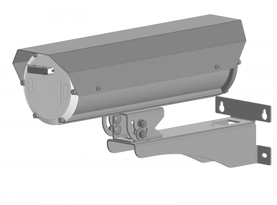 Explosion-Proof Thermal Jacket with Wiper for Cameras - ZoneX-TK-Exd-A30-SW-12 VDC