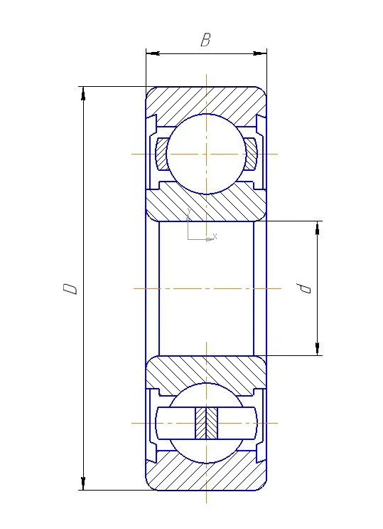 Rolling Bearing 76-80204Y1-ETU 100/3