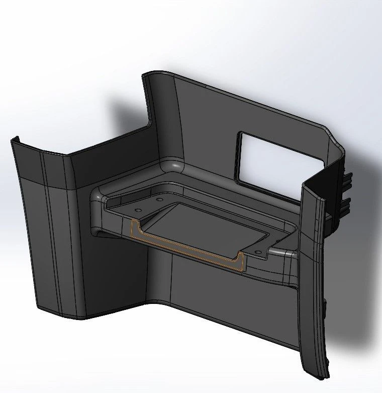 Right Side Step Shield for KAMAZ 6595-8405112