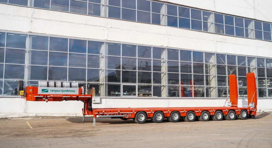 Specialized Sliding Platform Semi-Trailer TverstroyMash 993981 Modification 0023