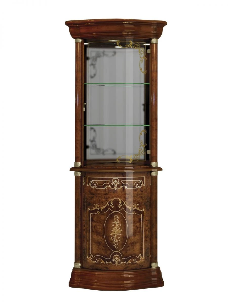 Right Corner Display Cabinet PI-37-106-03