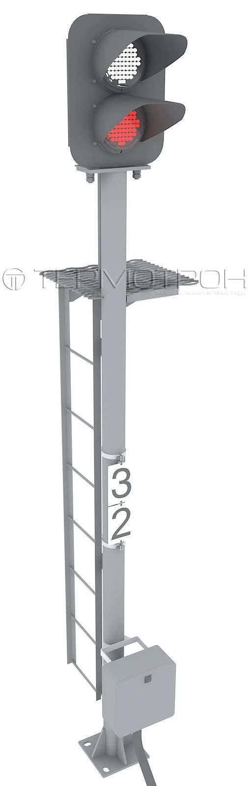 Railway Traffic Light for Unattended Crossings YKLYA.305619.001