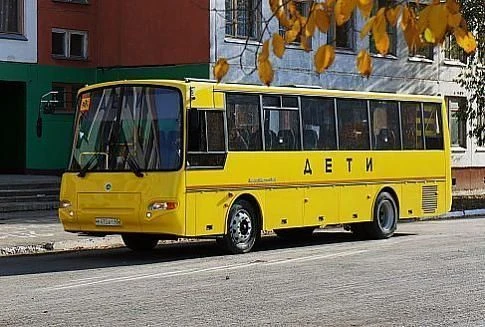 KAVZ 4238-B5 Children's Transport Bus with WEICHAI Engine