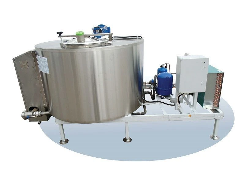 Cold Vessel Vertical Milk Cooling System - Closed Type