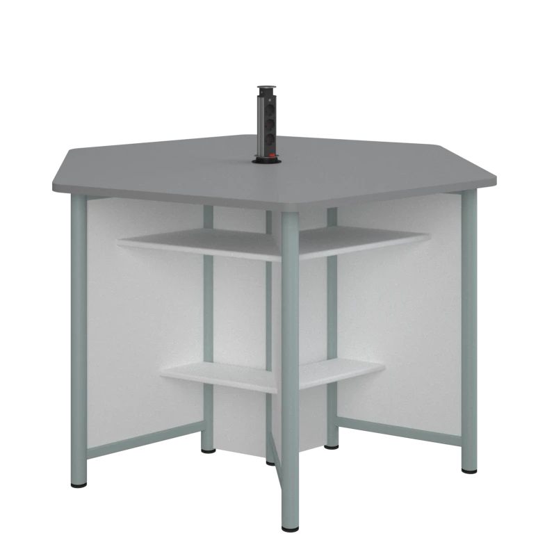 Physical Shelf Table with Dimensions 1360x1200x750mm