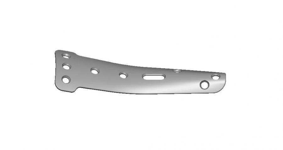 Non-Sterile Titanium Alloy Support Plate for Osteosynthesis, Article 93.16.XXX