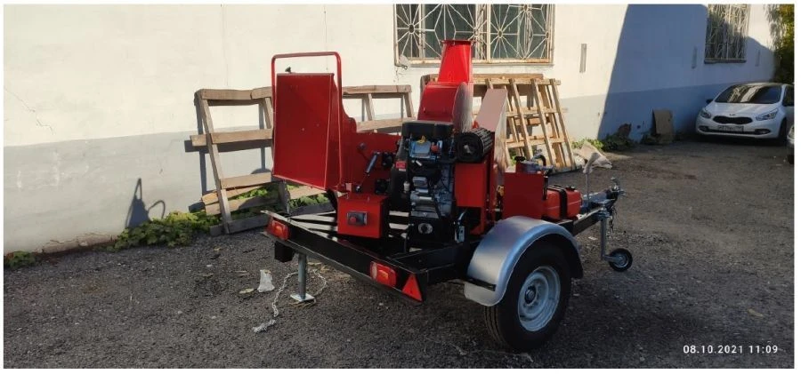 Mobile Wood Chipper Mobi-160 - Efficient Waste Processing