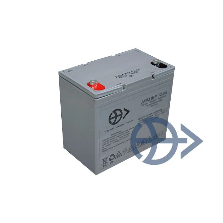 Sealed Maintenance-Free AGM Lead Acid Battery 12V 55Ah IBP