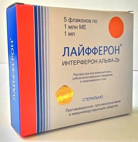 Lifeferon® 1 Million IU Injectable Solution for Eye Use