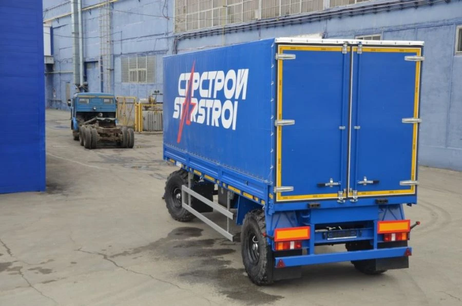 Platform Trailer Politrans 84282-032 with Pneumatic Suspension