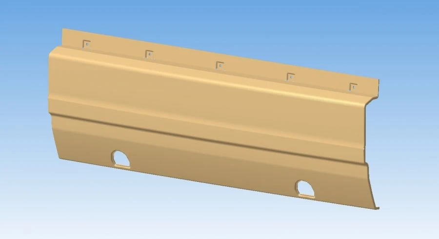 Complete Rear Bumper Panel for Buses 320455-04-2804012