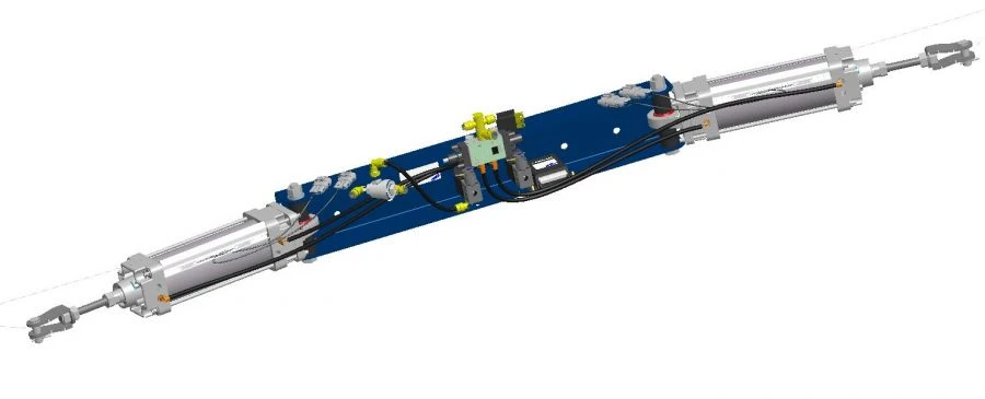 Pneumatic Door Actuator for Vehicles 40M3R63/116T1B017