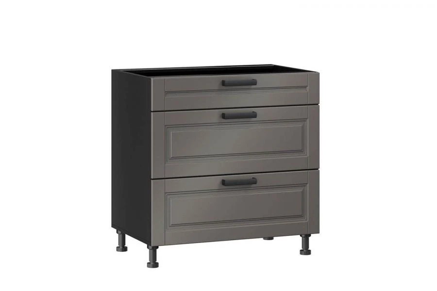 Luxurious Kitchen Cabinet with 3 Drawers, Model LD.270200.000