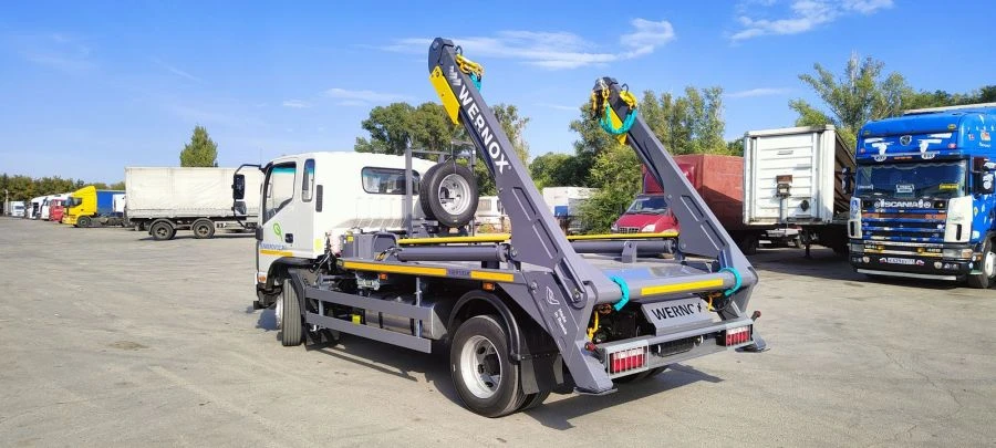 Container Garbage Truck 67066-SV for Heavy Waste Removal