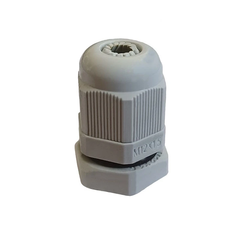 Plastic Cable Gland M12x1.5 for Flexible Cables