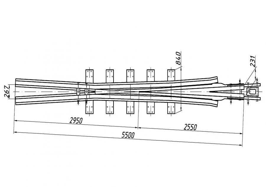 Crosspiece Type R65 Mark 1/11 (Project 2193.02.010)
