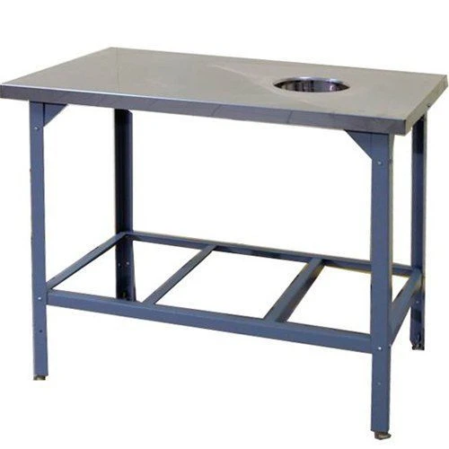 Waste Collection Worktable SRP - Stainless Steel Construction