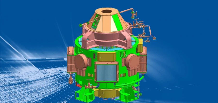 Vertical Asynchronous Motor DВDA2-235/104-20-24UHL3