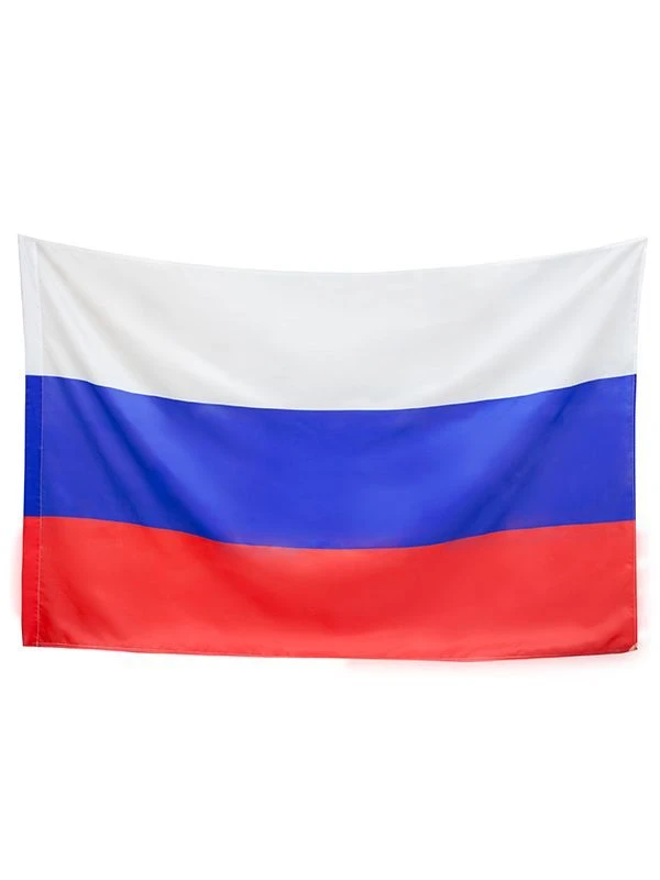 Rectangular Synthetic Fabric Flag with Pole Sleeve