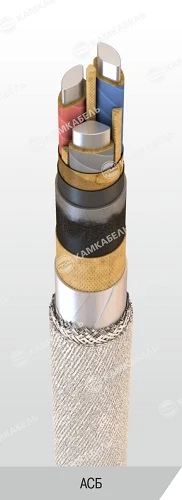Power Cable with Aluminum Conductors and Paper Insulation, 1 kV
