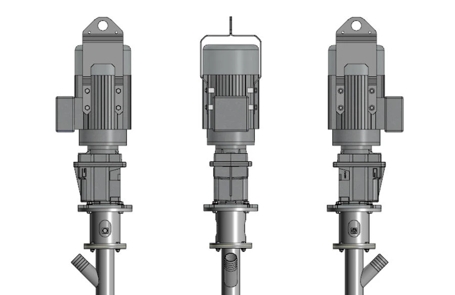 VORTEXPROM VNP-5MR Semi-Submersible Gear Pump for Viscous Liquids
