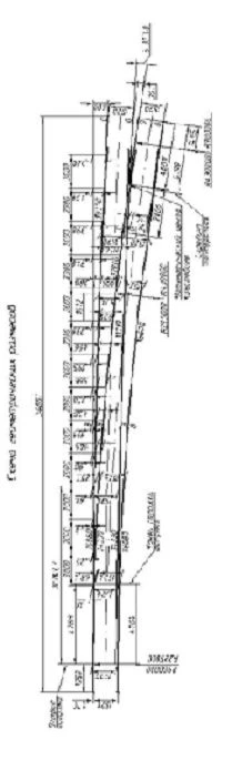 R65 Type Switch Mark 1/11 Project 2901.00.000/-01 for Railway Tracks