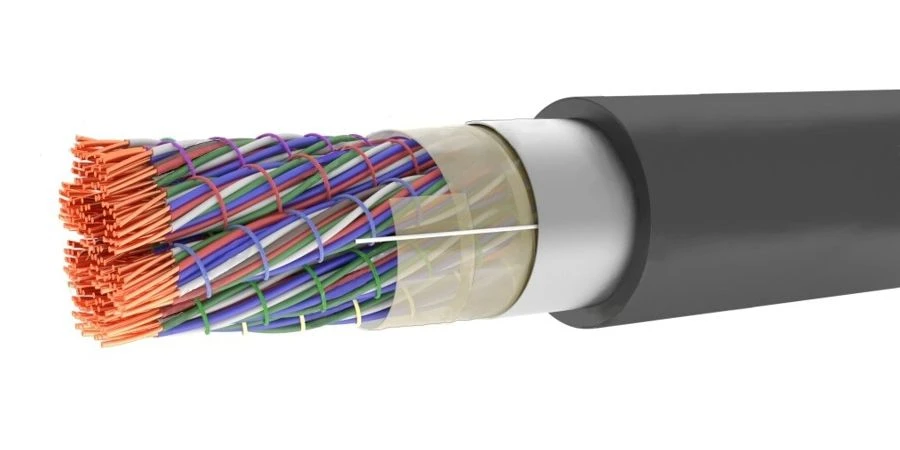 Telephone Cable with Solid Polyethylene Insulation - TPVng