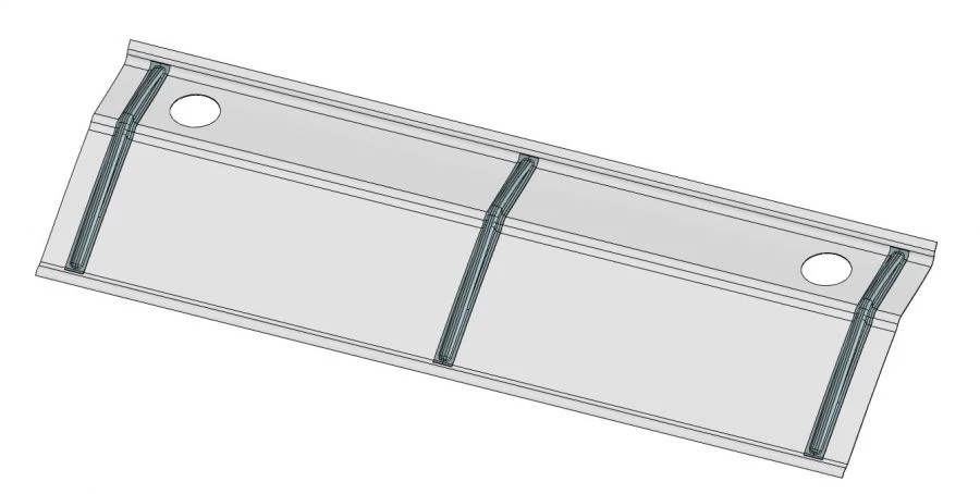 Ceiling Panel for Exterior and Interior Cladding 6282-401-5702112