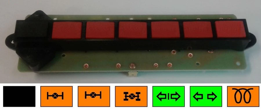 Control Lamp Block for Vehicle Signalization 2312.3803-24