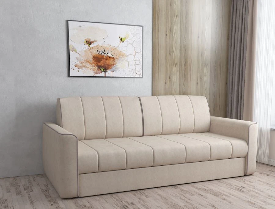 Lilium 3-Seater Sofa Bed with Orthopedic Support