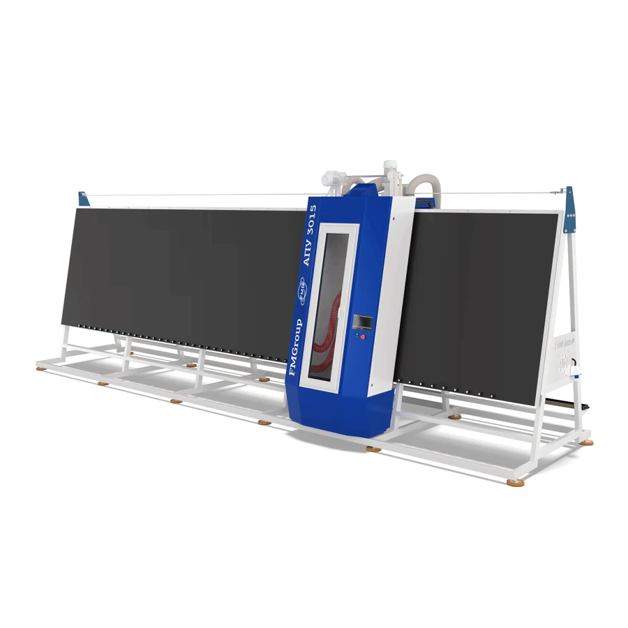 Automated Sandblasting Machine APU-6015 for Metal Cleaning