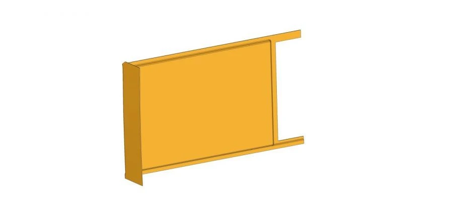 Right Lower Rear Panel for Electric Bus 6274 (Part No. 6274-5602022)