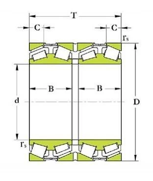 Four-Row Tapered Roller Bearing 2077160XLM