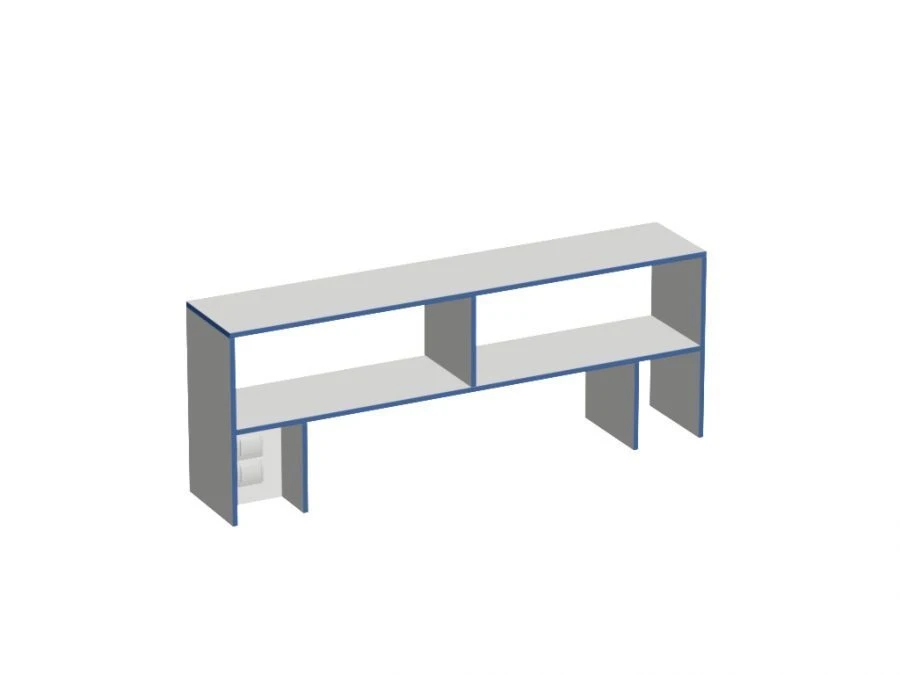 Wooden Overhead Shelves for NSP and NSO Tables