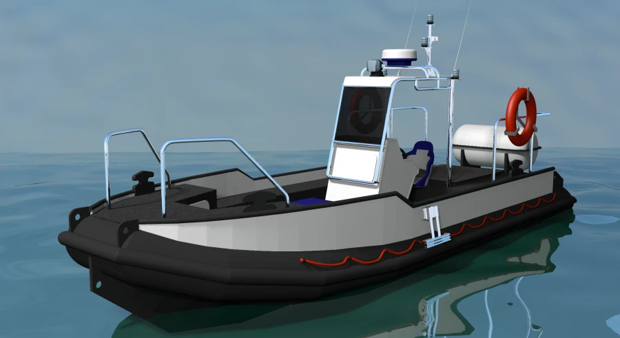 Multi-Purpose Boat "RIF-75SK" Version 1 (Open)