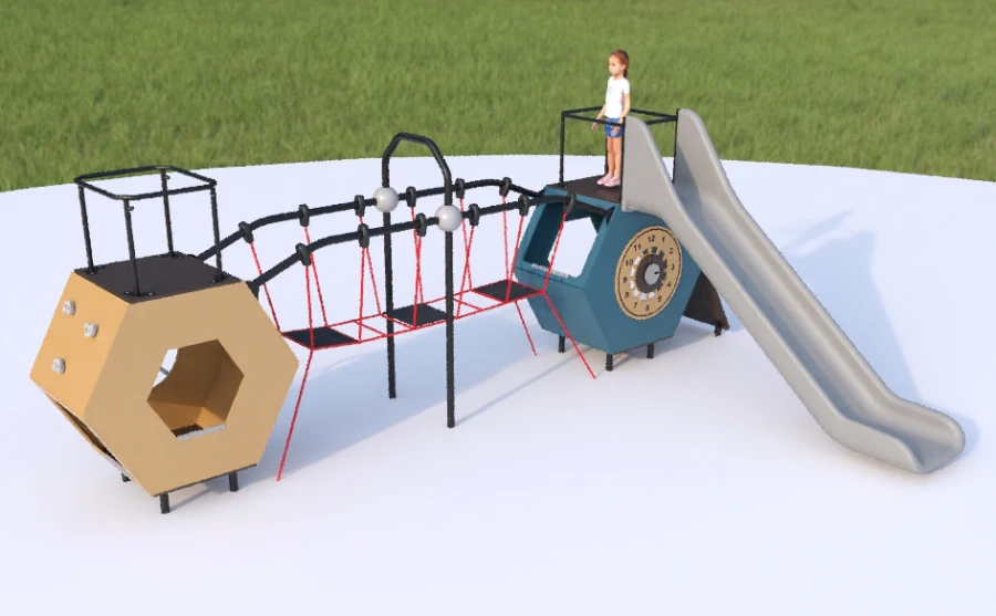 Children's Play Complex for Thematic Games 115-01.79.10