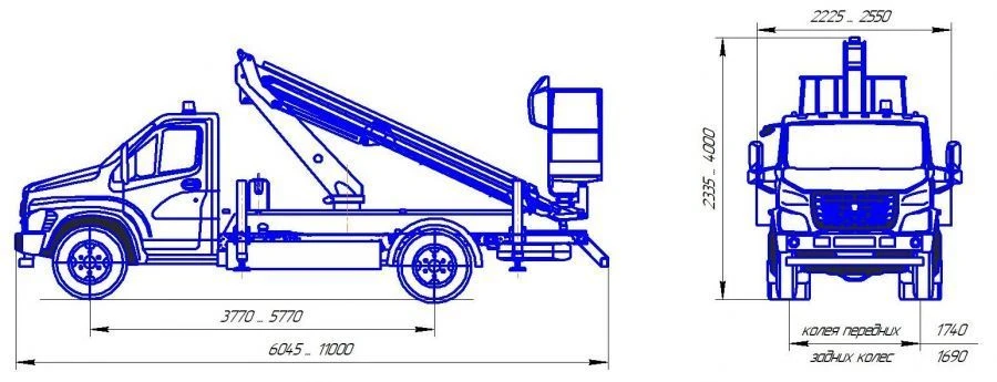 Hydraulic Lifting Platforms with Elevators R180T, VA180T Velmash-S Model 47192 Modification 47196N