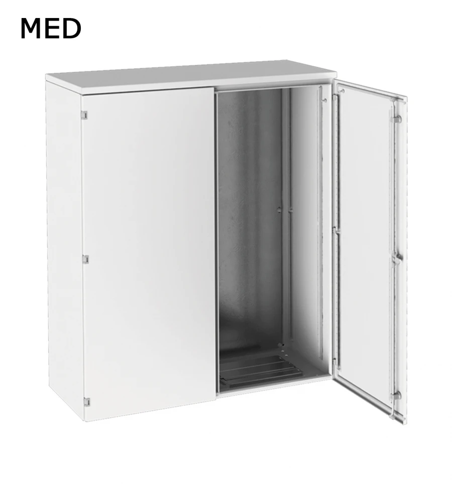 Compact Two-Door Distribution Cabinet MED 120.100.40