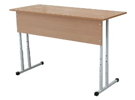 Adjustable Height Two-Seat Student Desk Model AtR2