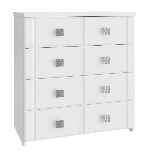 Functional Wooden Filing Cabinet "Isabel" IZ-4