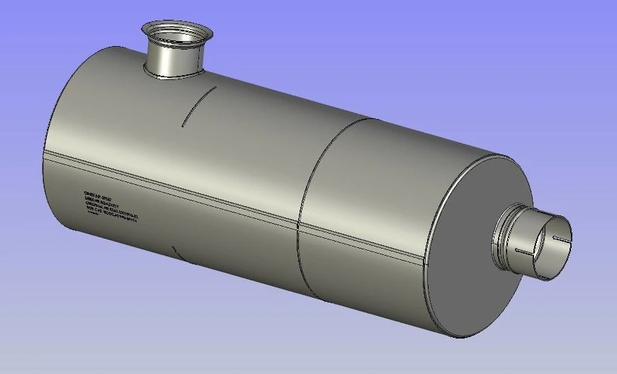 Exhaust Silencer-Neutralizer System 5365.1206014-32