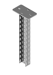 Double Suspended Profile BSUF 85D-000, 85x64x200 to 85x64x6000 mm