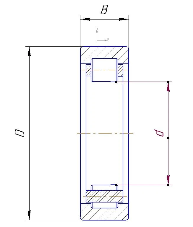 Bearing 5-1292822R1-ETU 100/1 for Precision Support