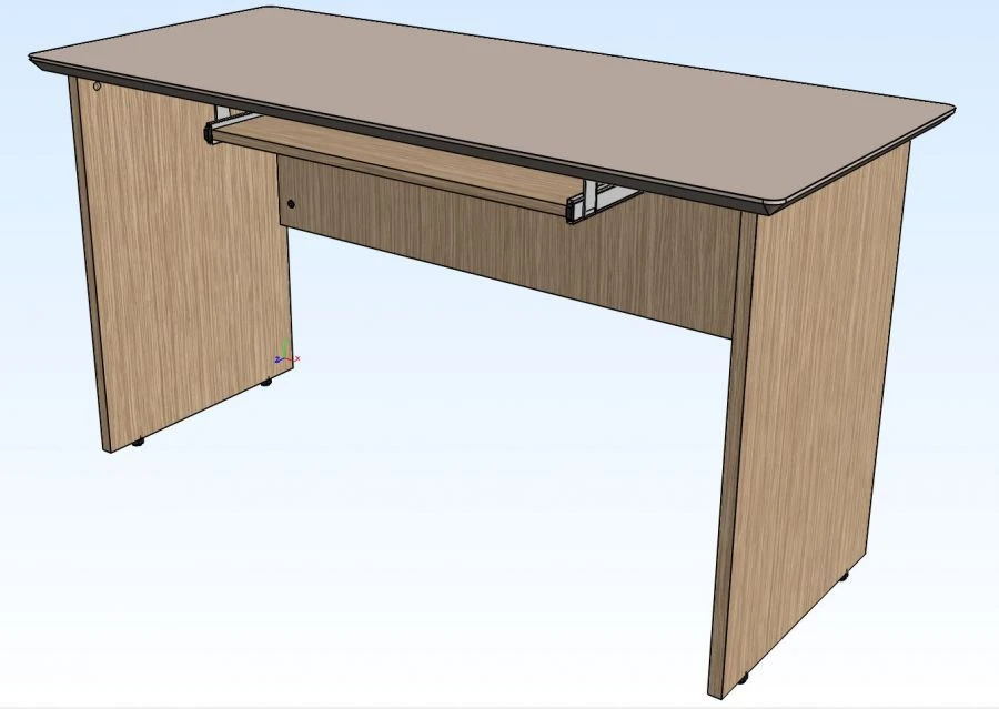 Working Desk with Pull-Out Panel ATT-O1
