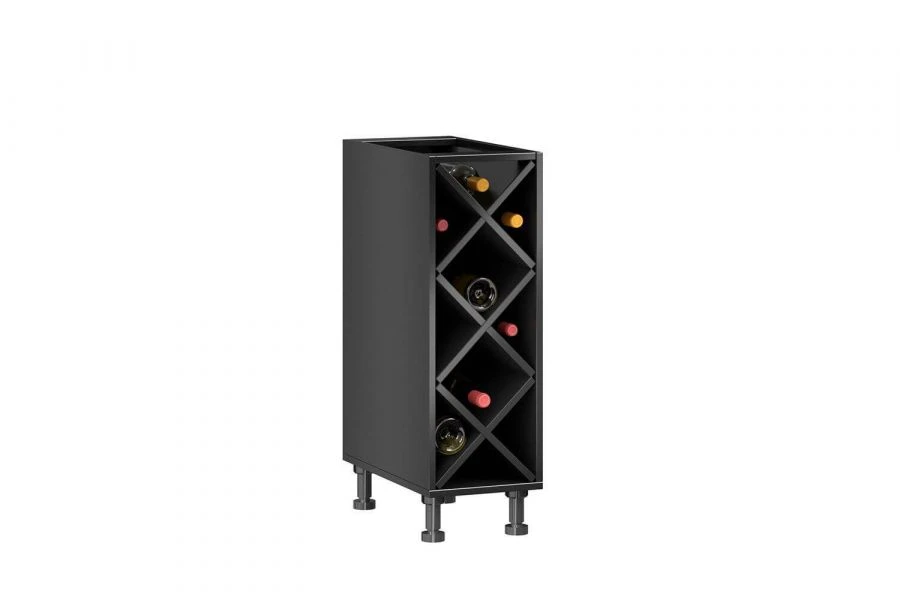 Kitchen Wine Cabinet Type 4 LD.270070.000 (Black)