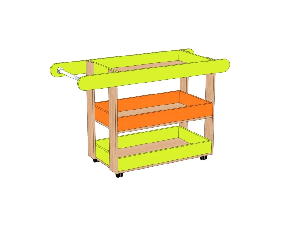 Sports Equipment Trolley TDS