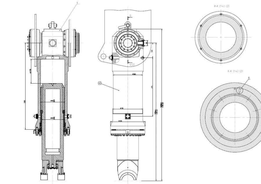 Hydraulic Step Mechanism Cylinders and Hydraulic Joints