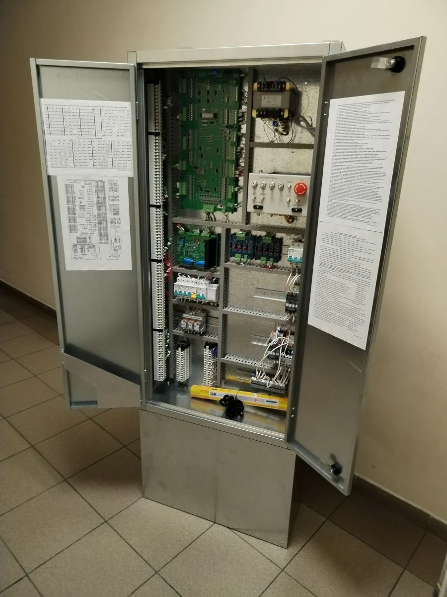 Elevator Control Device UL AEIG.656353.036 for Passenger and Freight Elevators