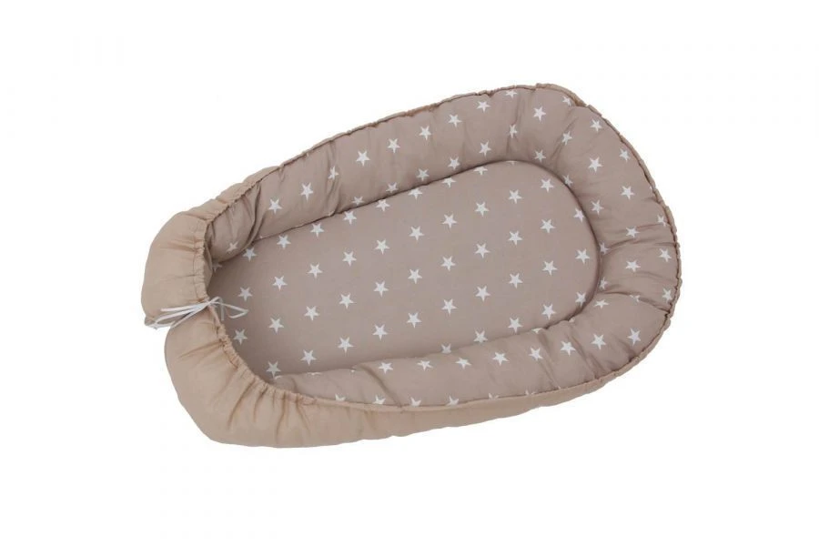 Polini Kids Star Nesting Bumper for Infants, Macchiato, Model 0001485-6